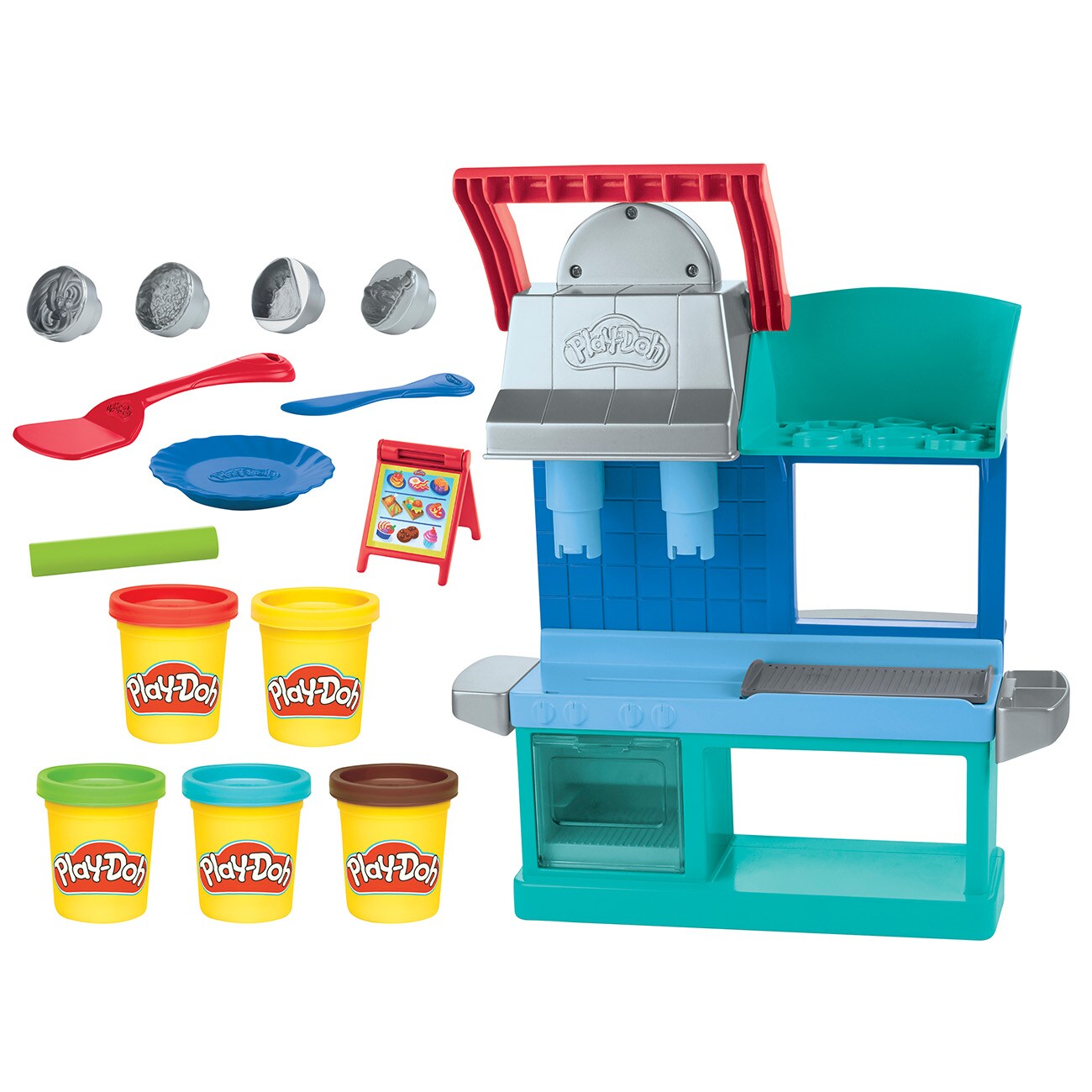 Hasbro Play-Doh Buntes Restaurant Mehrfarbig Knete