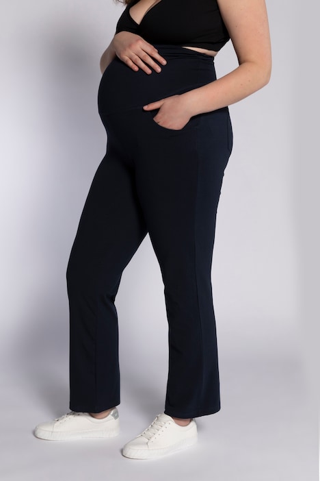 Bellieva-Jerseyhose, gerade Passform, Biobaumwolle, GOTS