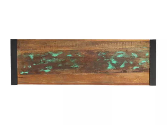 Table console 110x35x76 cm Bois de récupération massif