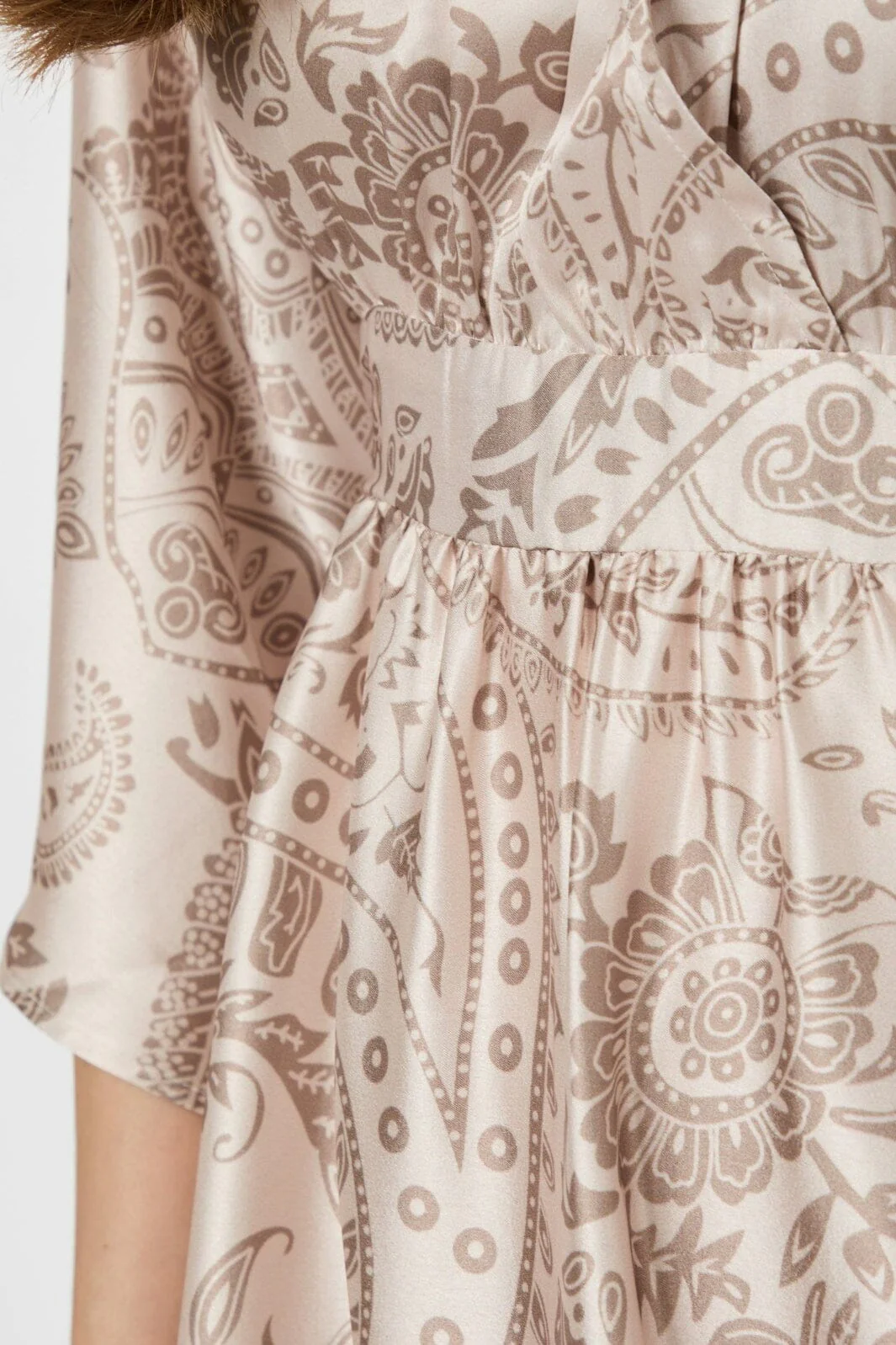 Neo Noir Reve Deco Paisley Dress 165959