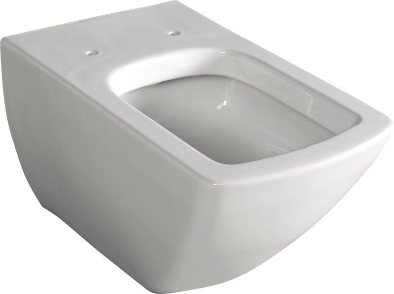 Isvea Purita toiletpot randloos 34.5x54cm wit glans