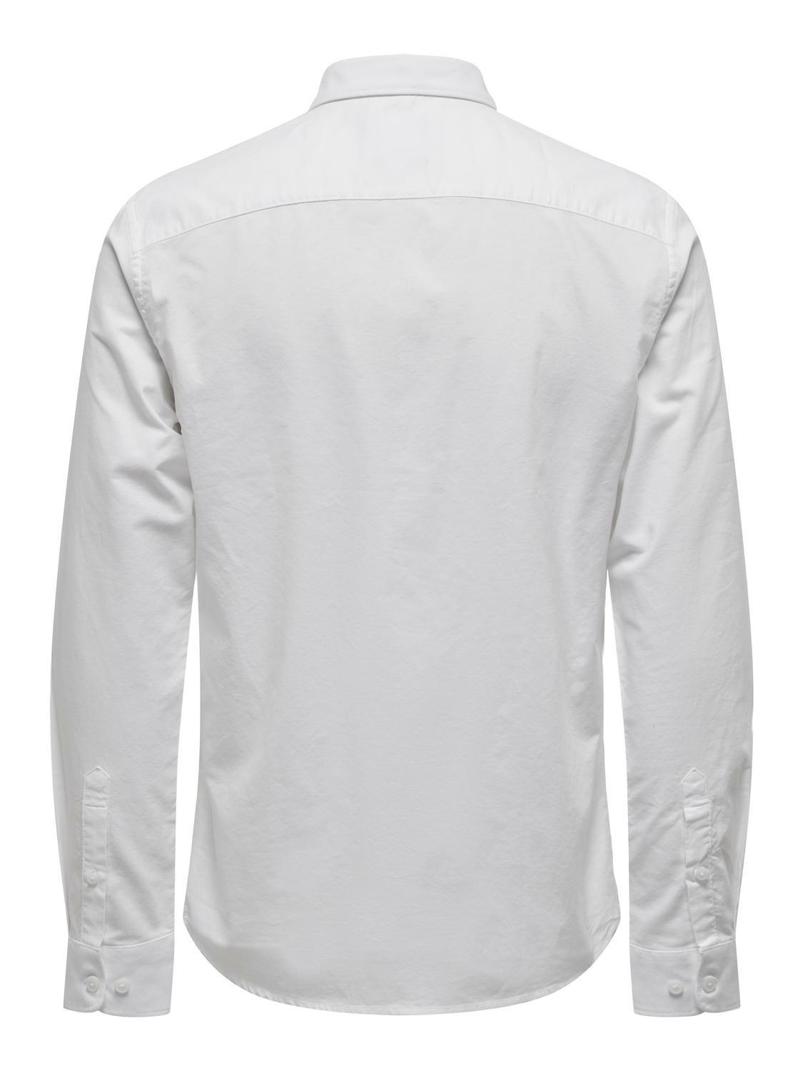 ONSALVARO Oxford Hemd White