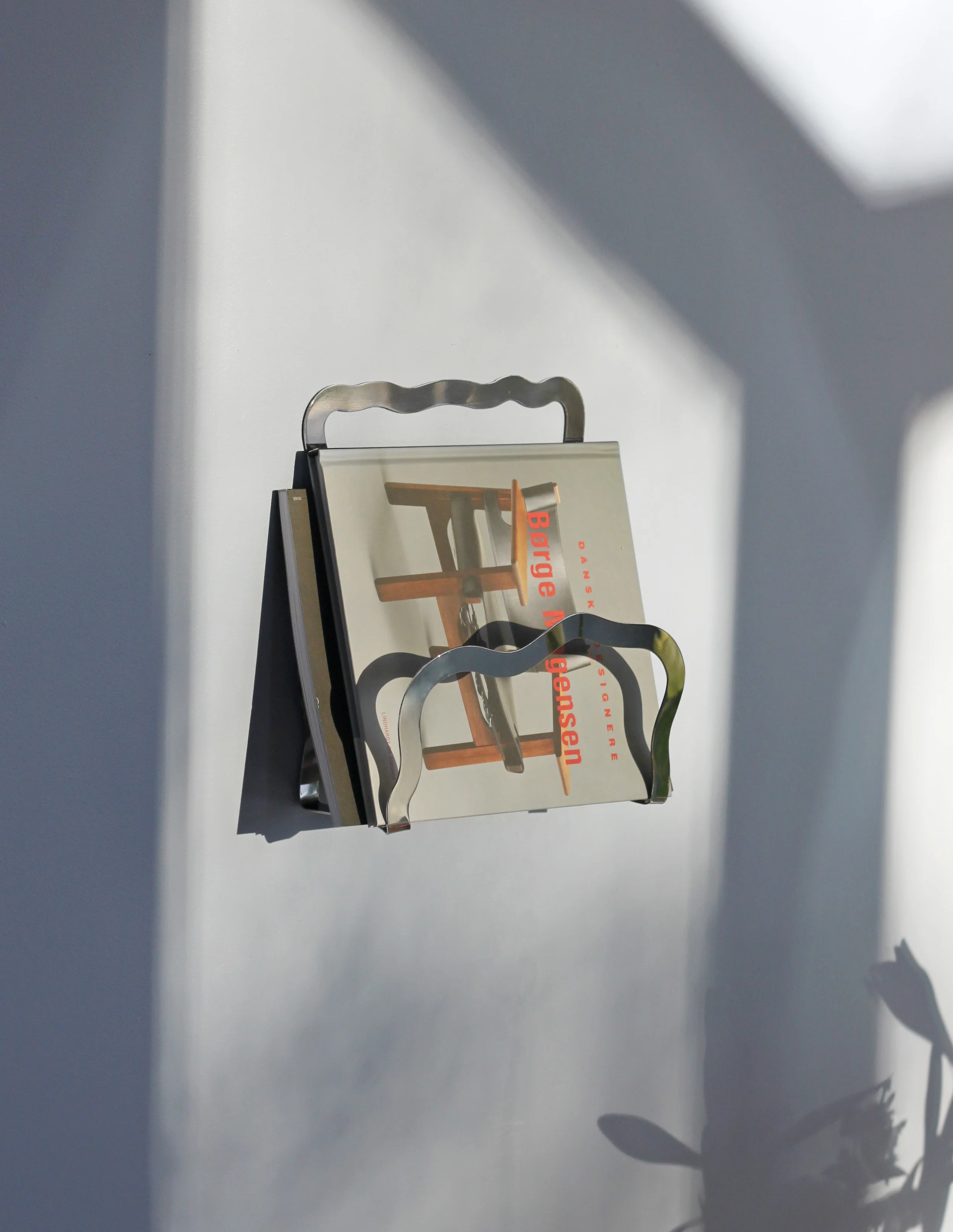 Stences  Wave magasinholder - krom