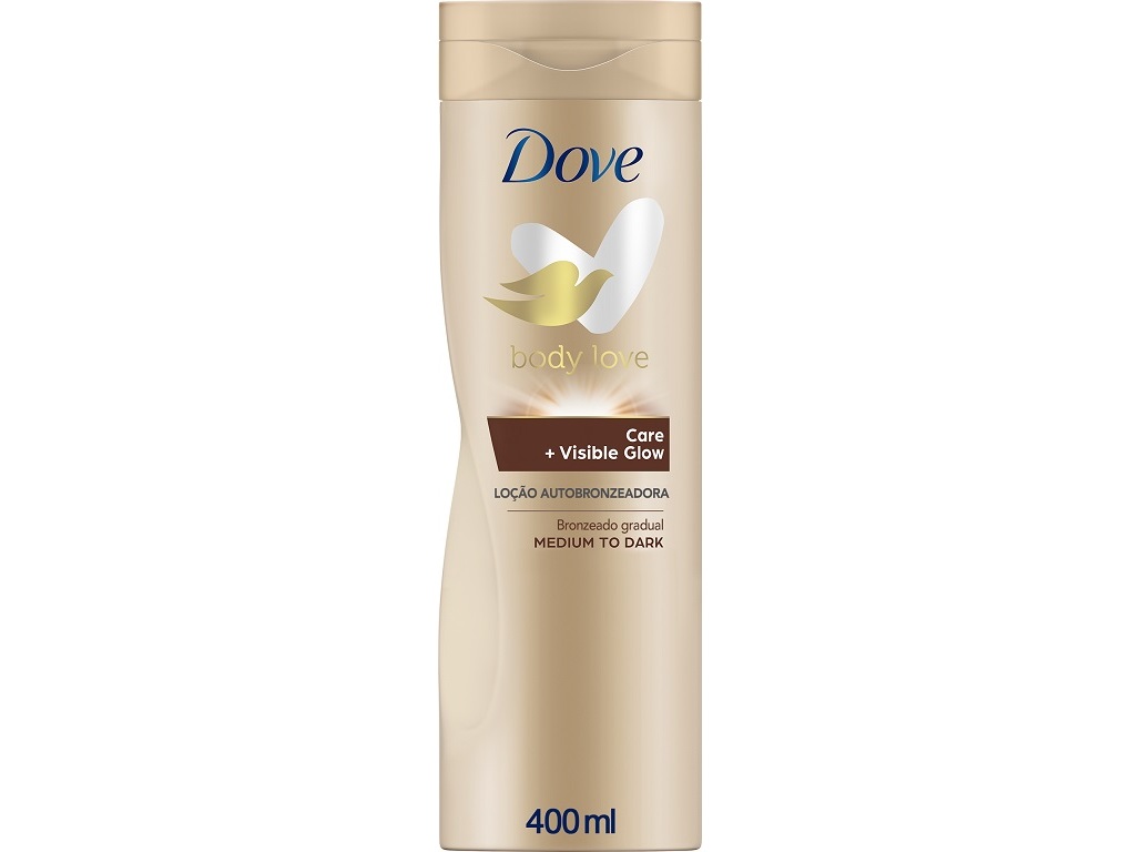 CREME CORPO DOVE VISIBLE GLOW DARK 400ML