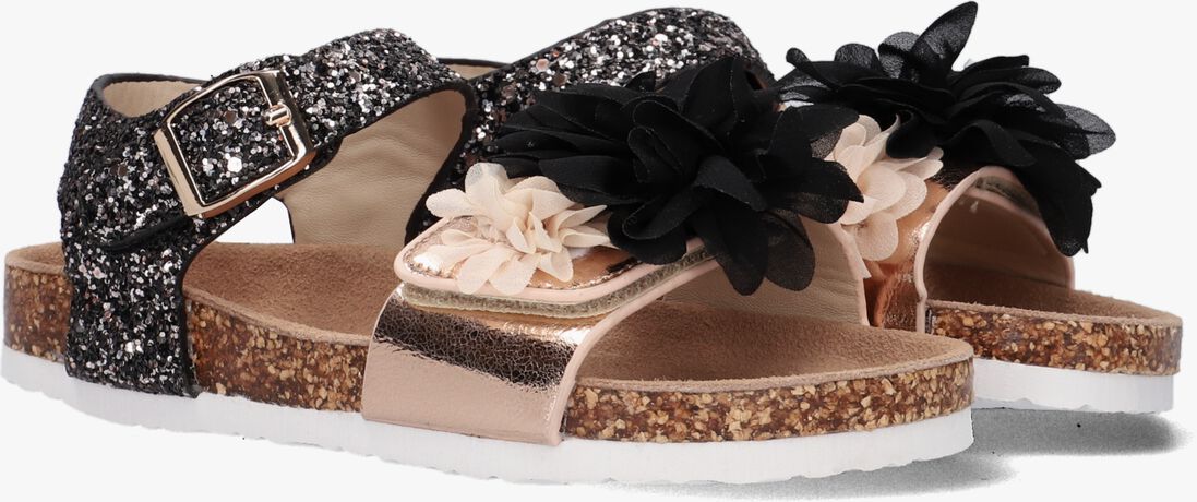 COLORS OF CALIFORNIA zwarte colors of california sandalen bio glitter sandal with ankle