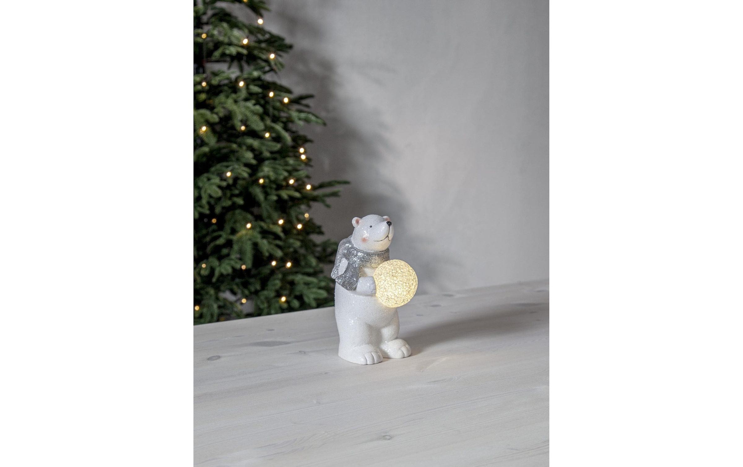 Parforce Traditional Hunting LED Dekofigur »Polare, 45066 cm, Weiss« Warmweiss