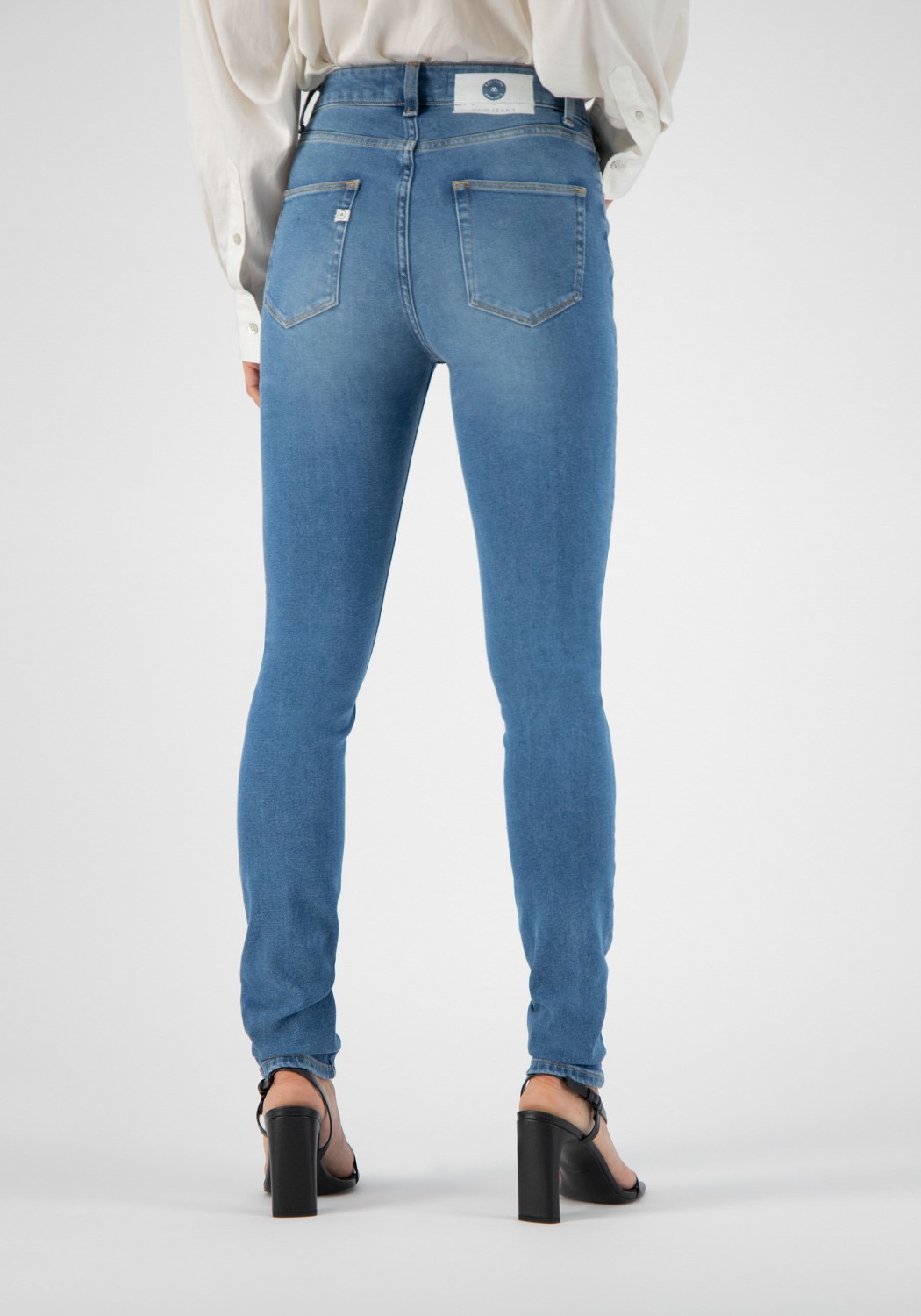 Mud Jeans Damenjeans Mud Jeans Skinny Hazen pure blue kaufen