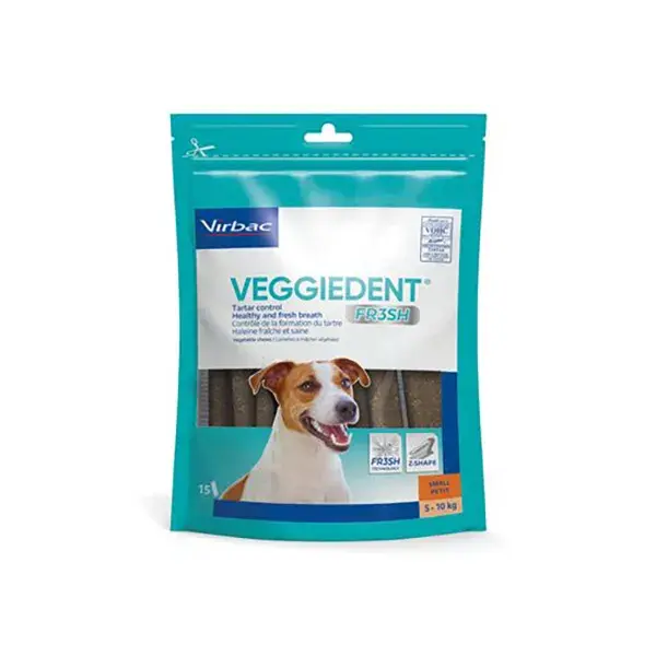 Virbac Veggiedent Fresh S Lamel 15 unidades