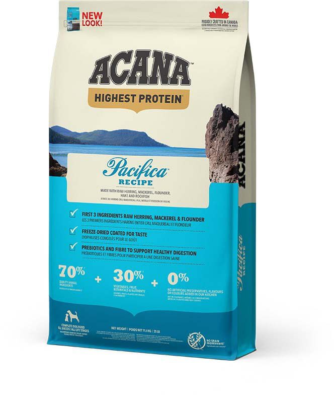 Acana Regionals Pacifica Dog Highest proteïn - Hondenvoer - 11.4 Kilogram - haring, vis