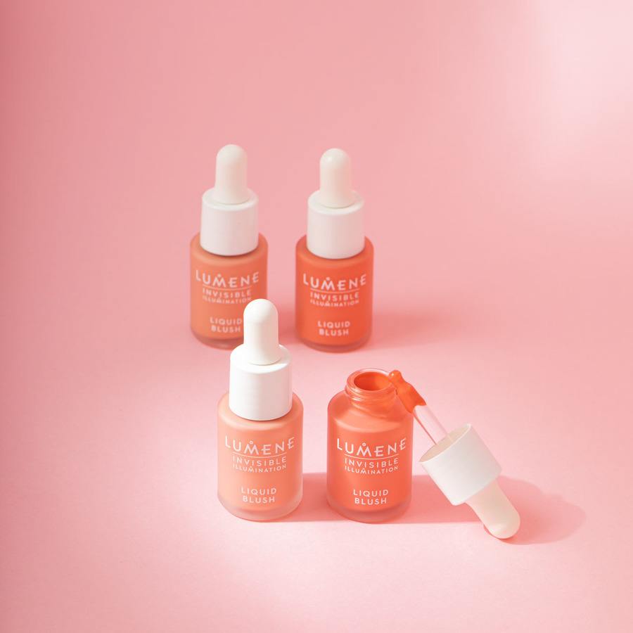 Lumene Invisible Illumination Liquid Blush Pink Blossom 15ml