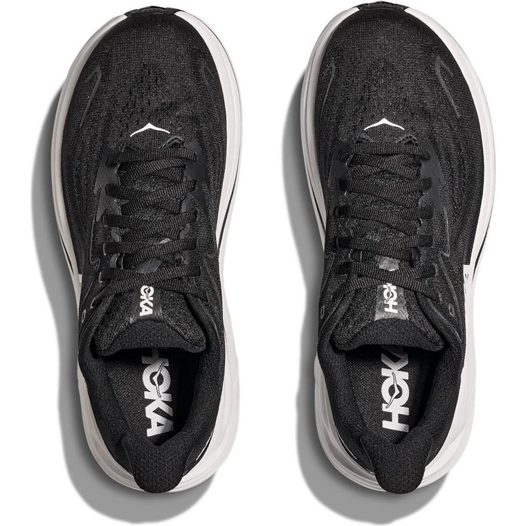 Hoka M Clifton 10 Wide Black/White