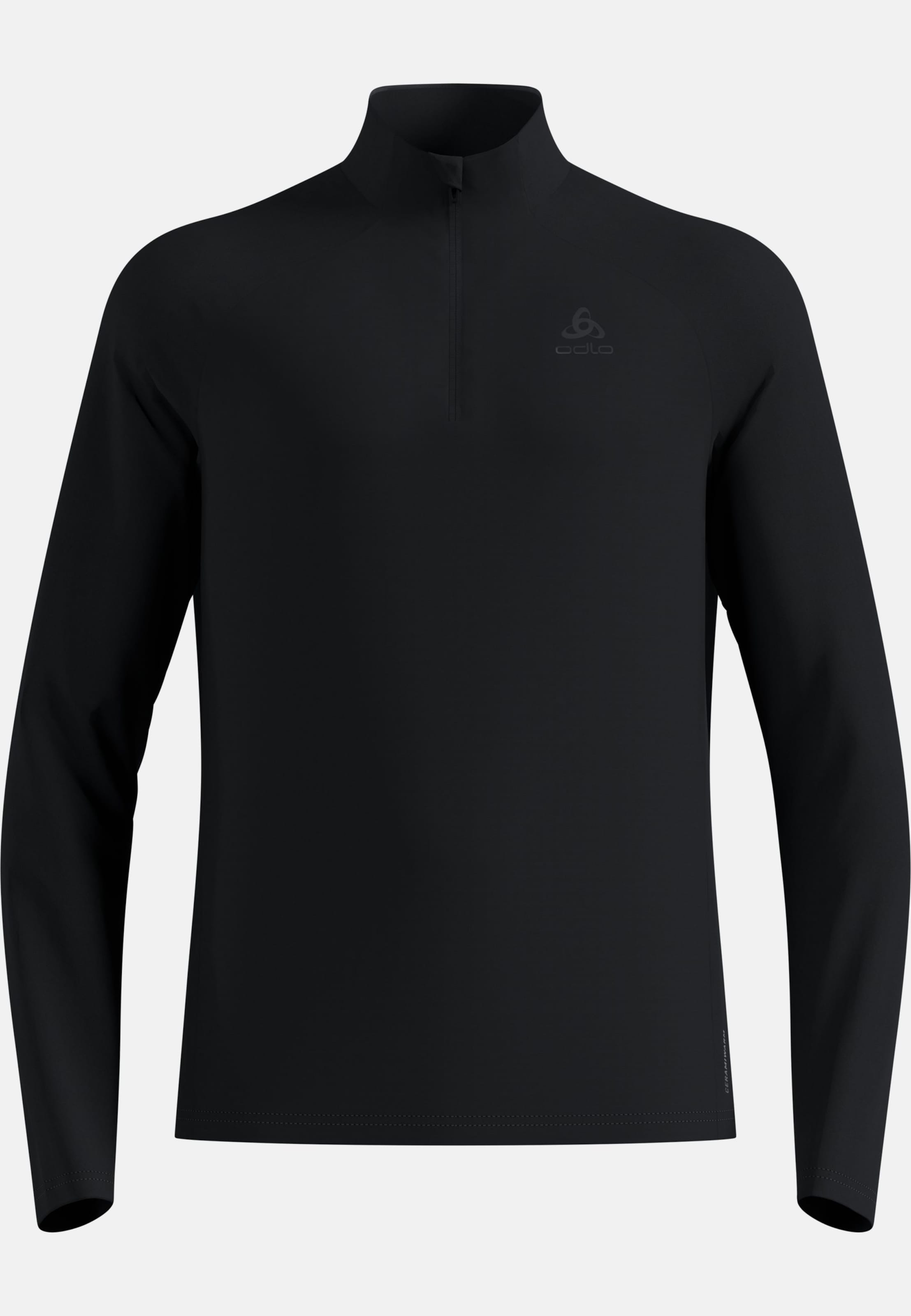 Essentials Ceramiwarm Mid Layer mit Halbreissverschluss in black - black