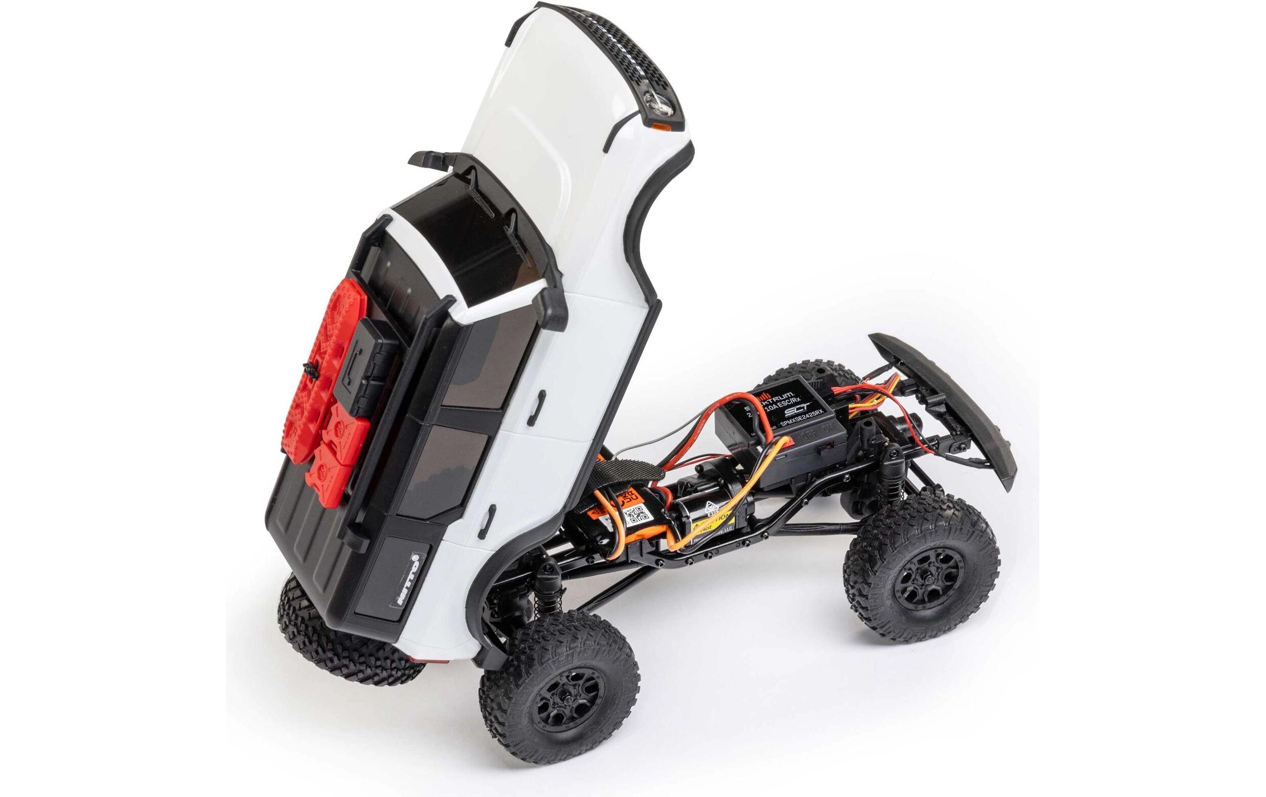 Rock Crawler SCX24 Ford Bronco, Weiss RTR, 1:24<br>4 x 4 RTR Brushed Rock Crawler