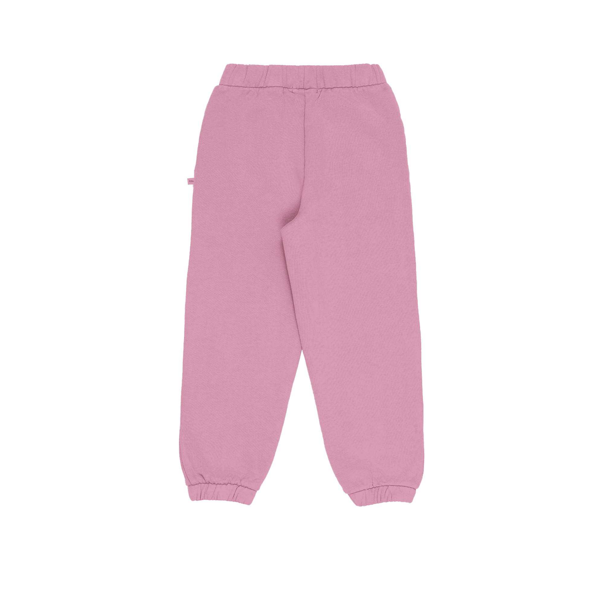 AMARA - Jogging sérigraphié en coton | Rose