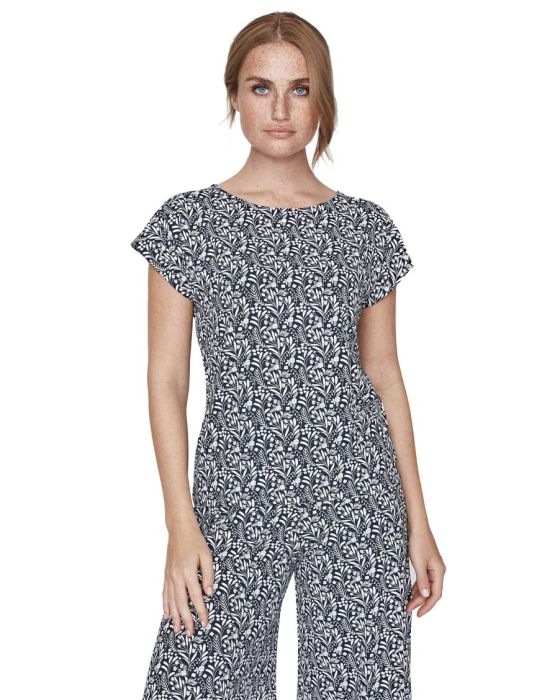 Kajsa Capsleeve Women dame-T-shirt