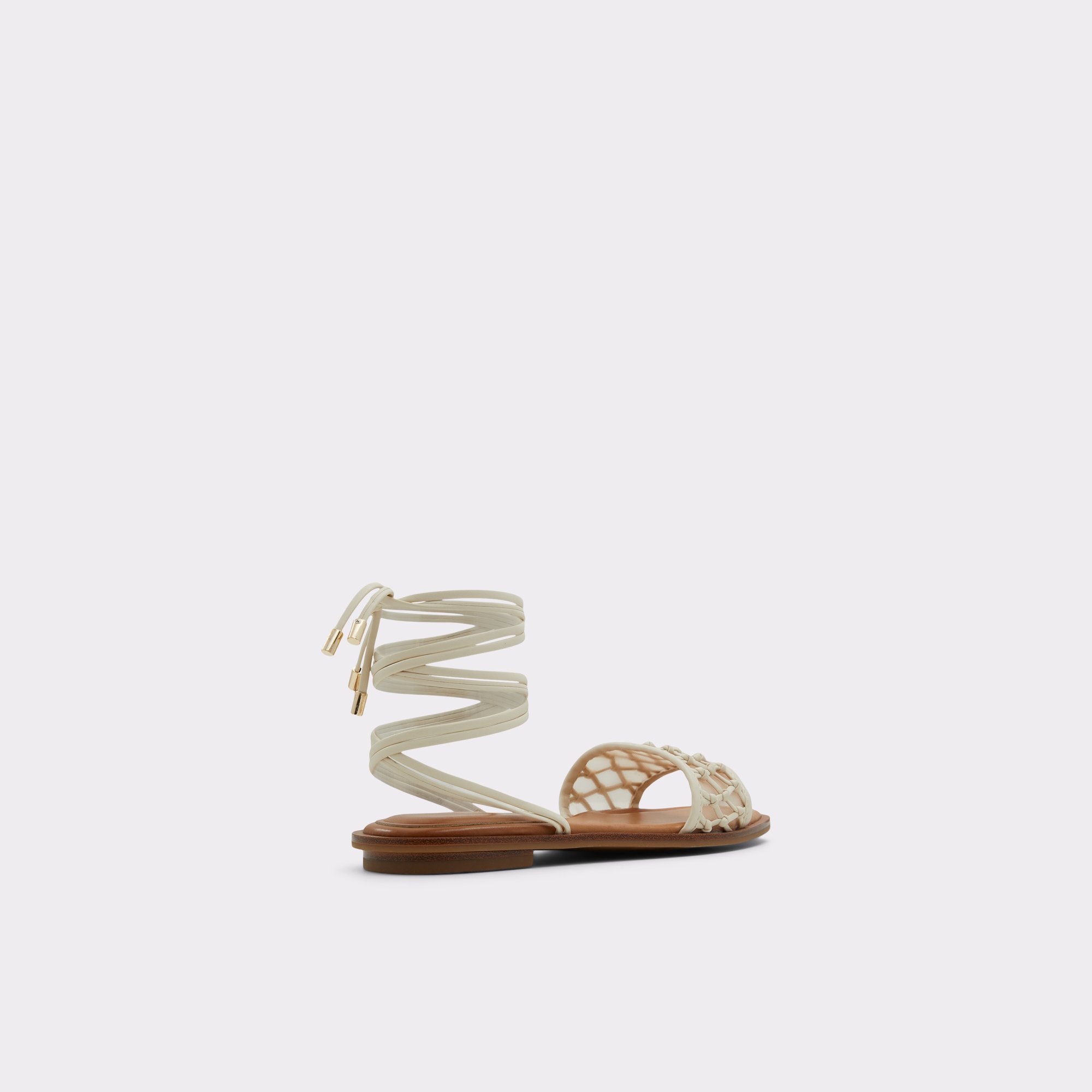 Seazen White Women Flat Sandals