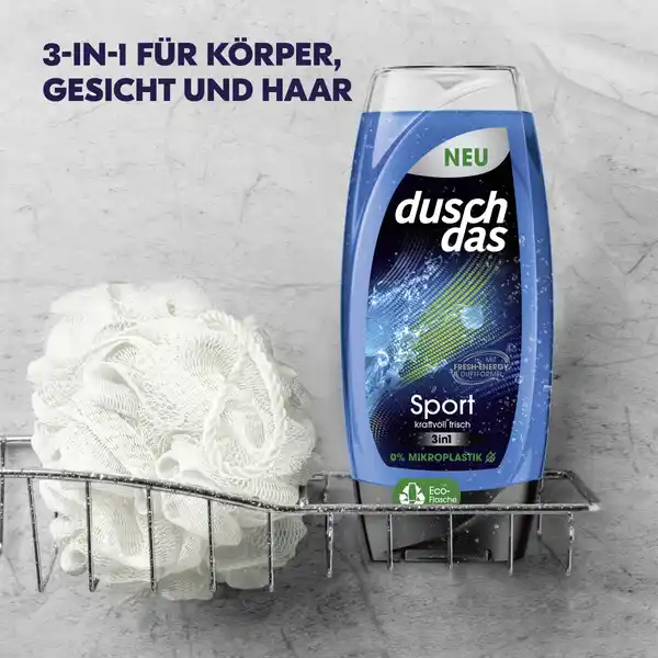 3-in-1 Duschgel & Shampoo Sport