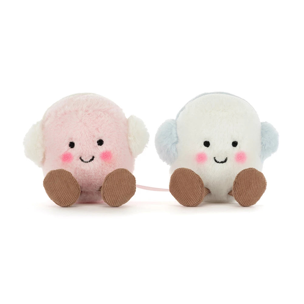 Køb Jellycat Amuseables Toastie Pink And White Marshmallows