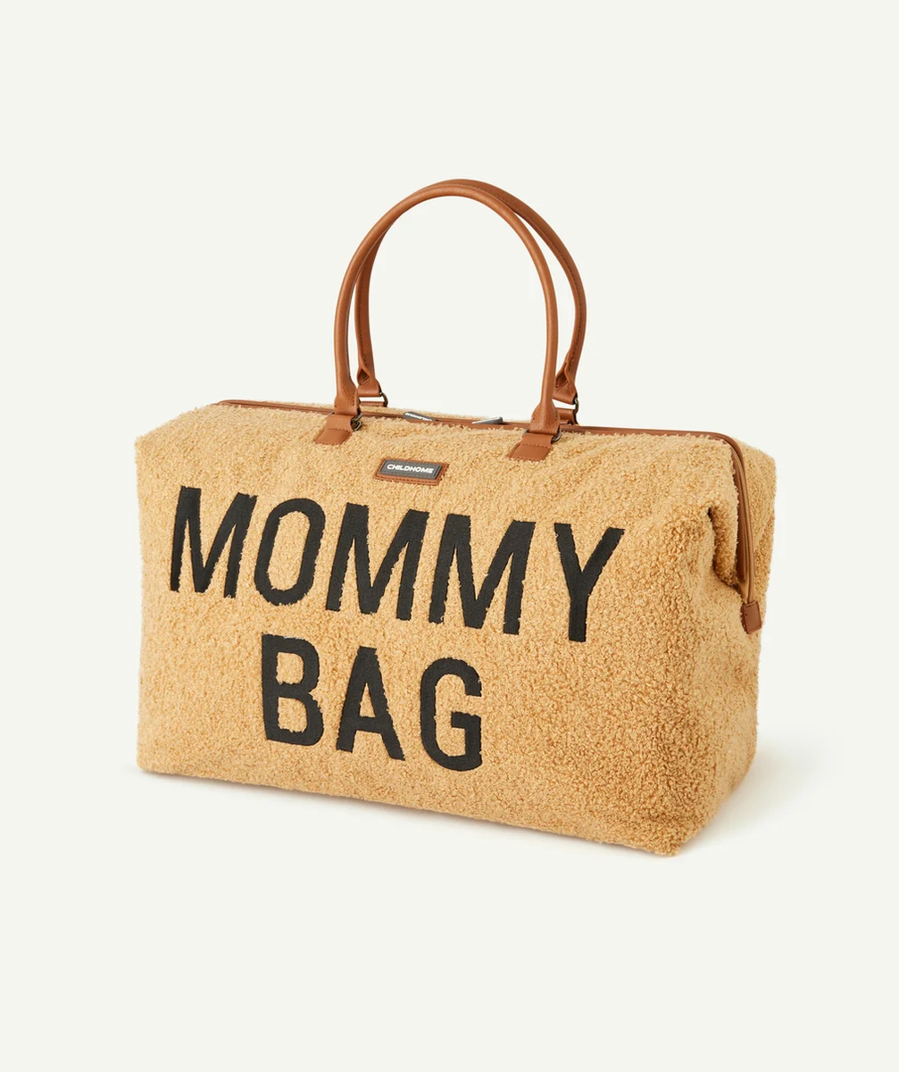 CHILDHOMEMOMMY BAG LARGE TEDDY BEIGE