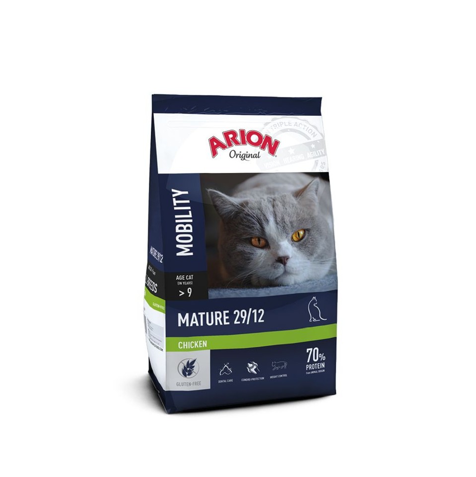 Arion - Kattefoder - Original Cat Mature - 7,5 Kg