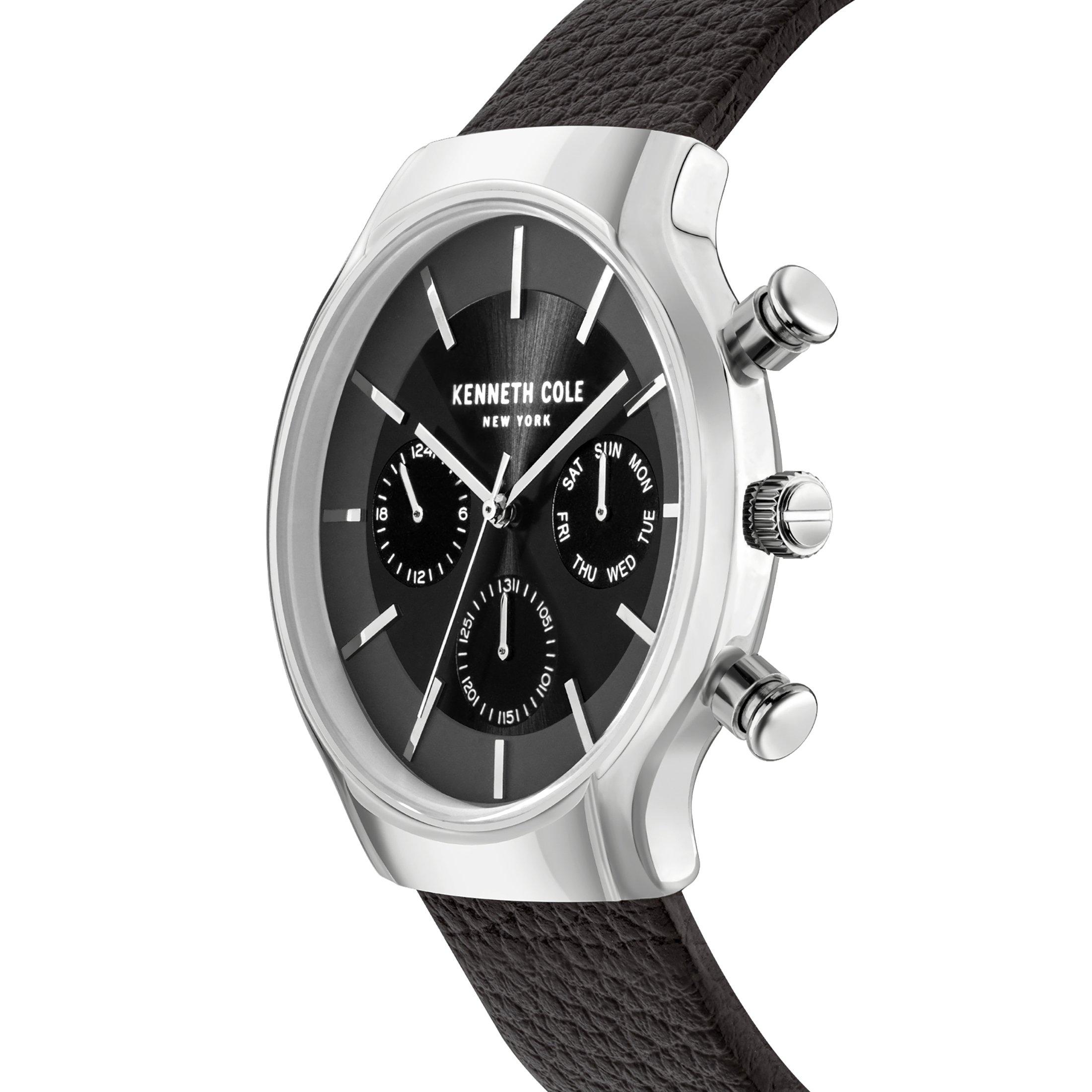 Kenneth Cole New York Dress Grey Fashion Analogue Quartz Watch