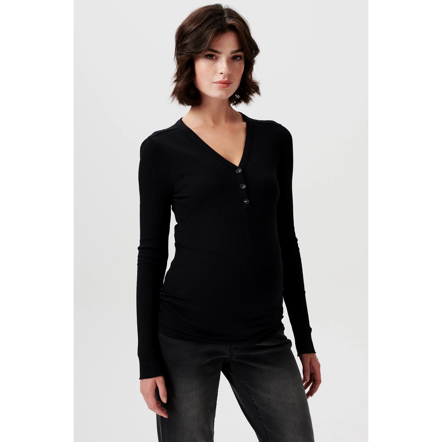 SUPERMOM Still-Shirt Camden Black