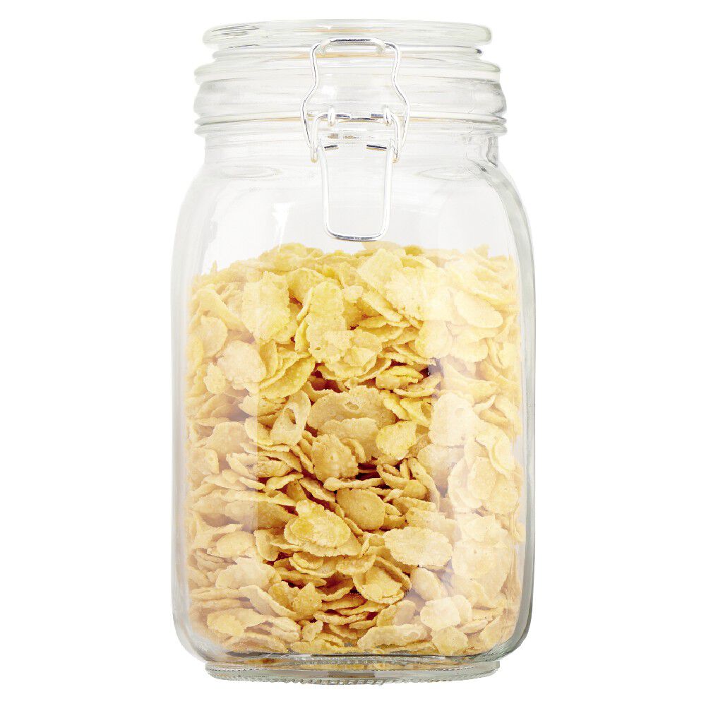 Bocal alimentaire transparent 1,5 L