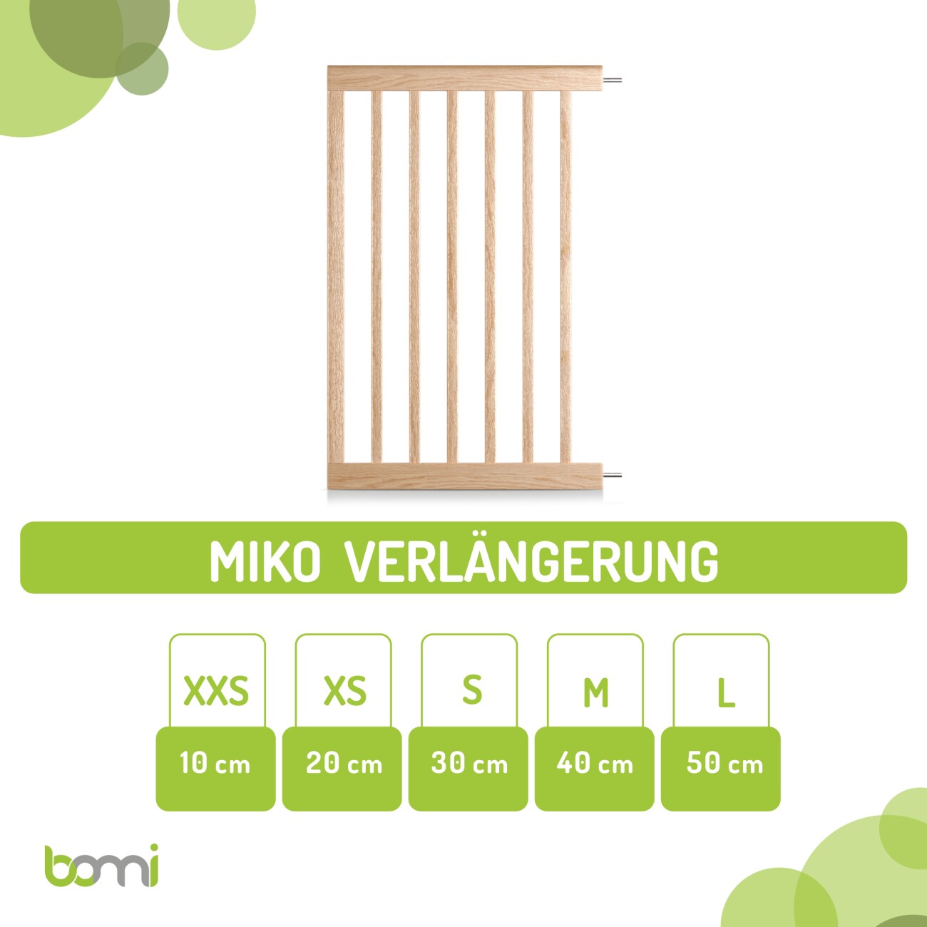 bomi Verlängerungen - 77 cm für Miko XXS