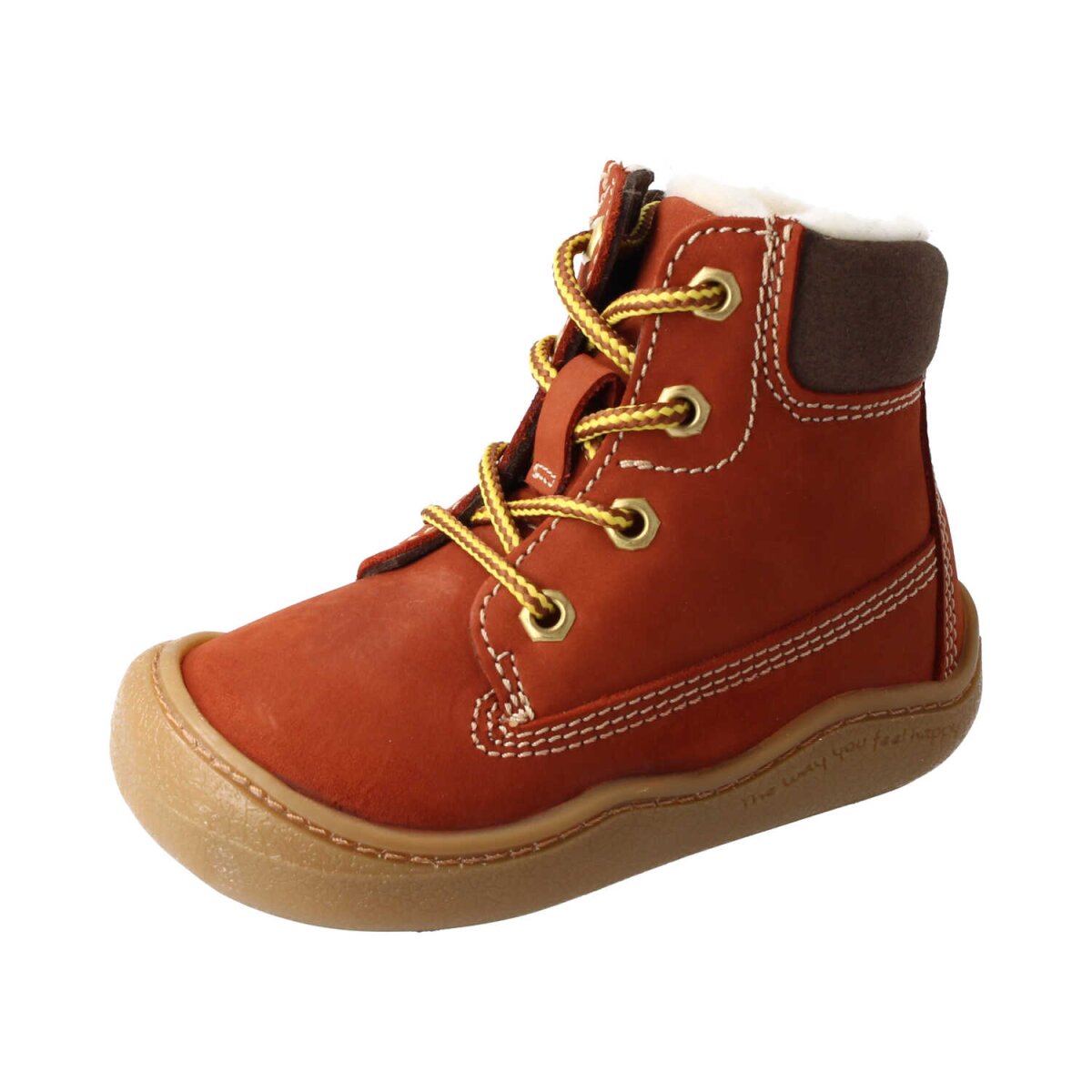 WL4222-WX9 chestnut TIMBII nubuck wool laces zipper Winterstiefel Weite/W