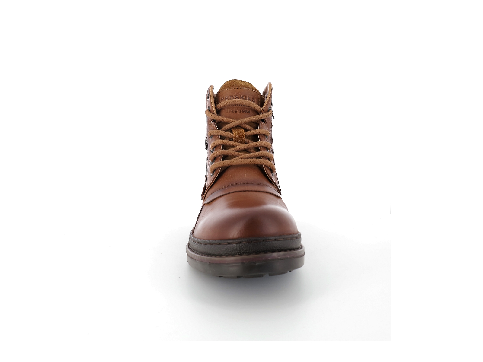 Redskins-TRIOMPHE Cuir Cognac