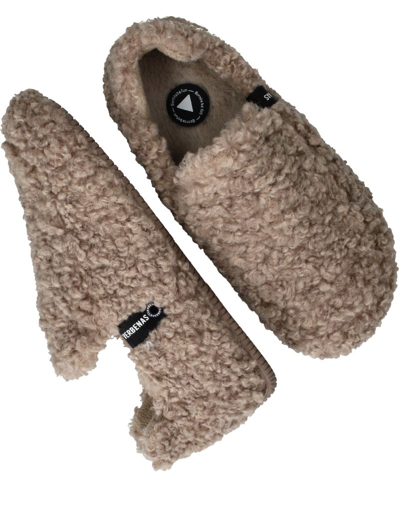 Verbenas Yuk Pantoffels Beige Dames