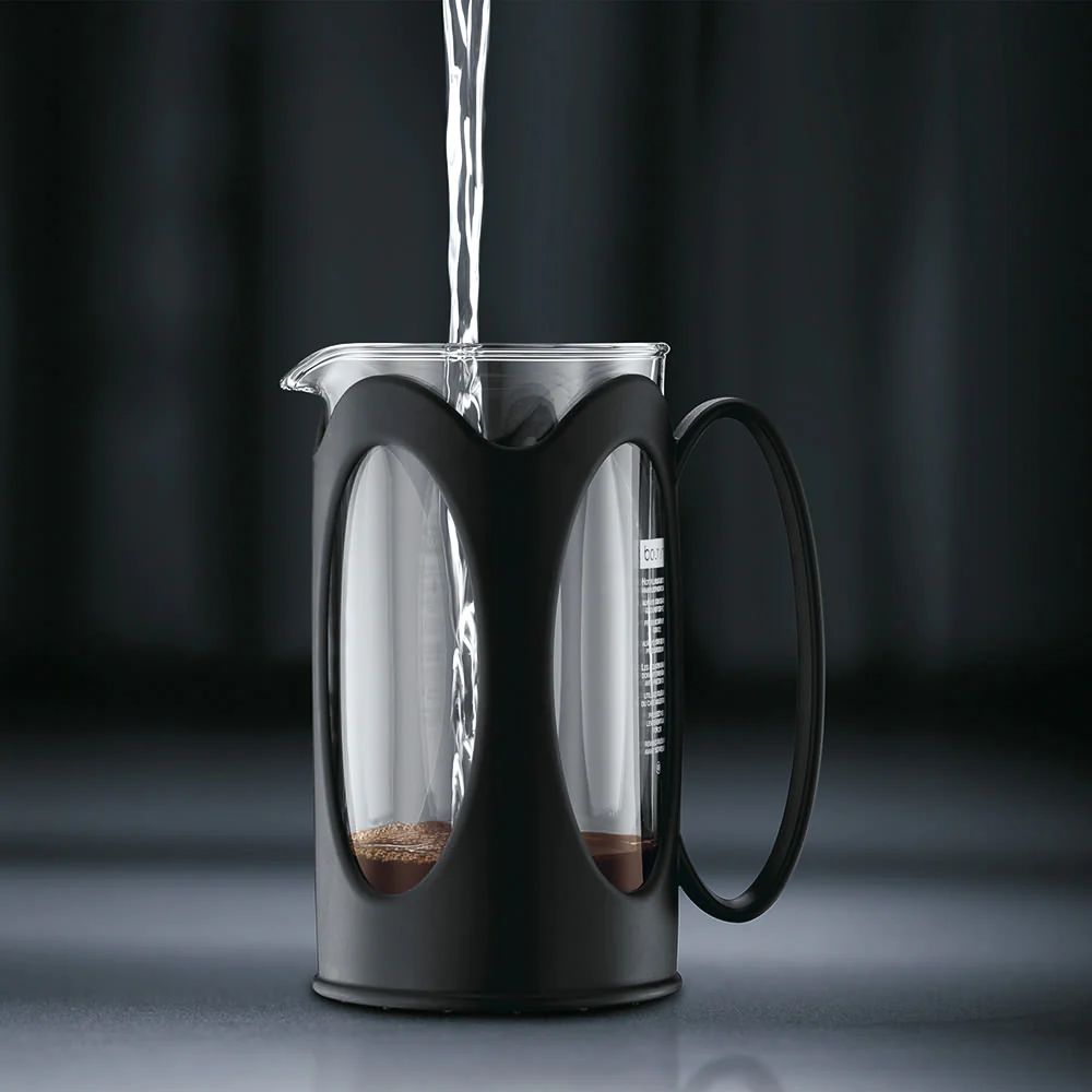 Cafetière 8 tasses Kenya noir Bodum