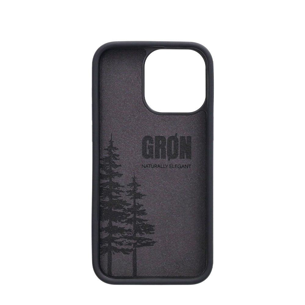 iPhone 15 Pro Max Holz Handy Hülle MagSafe Bumper Case - Walnuss