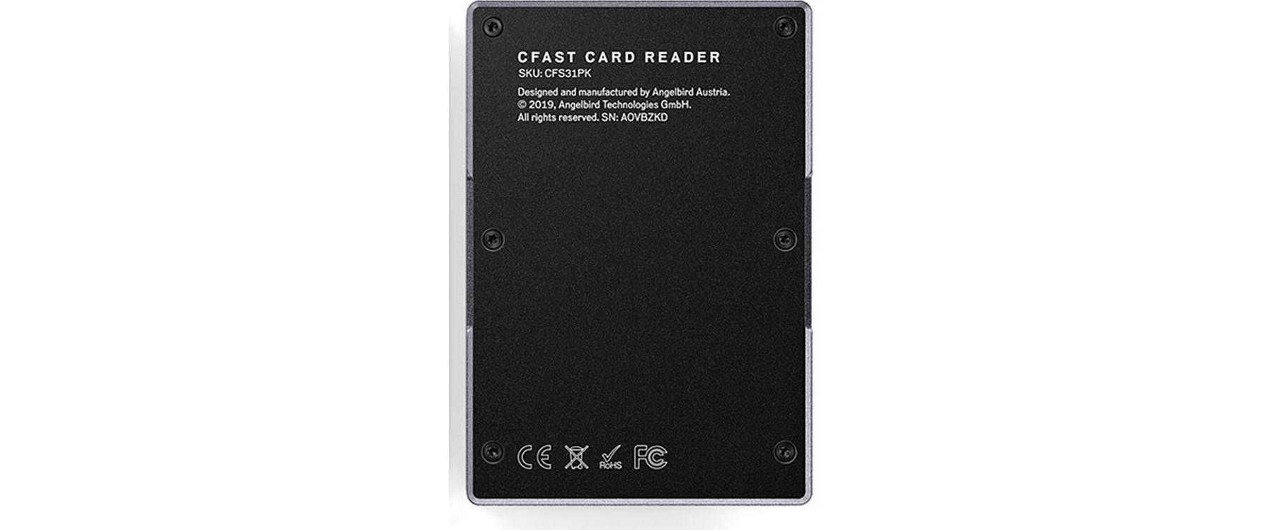 CFast Single Kartenleser<br>CFast Kartenleser mit USB C Anschluss