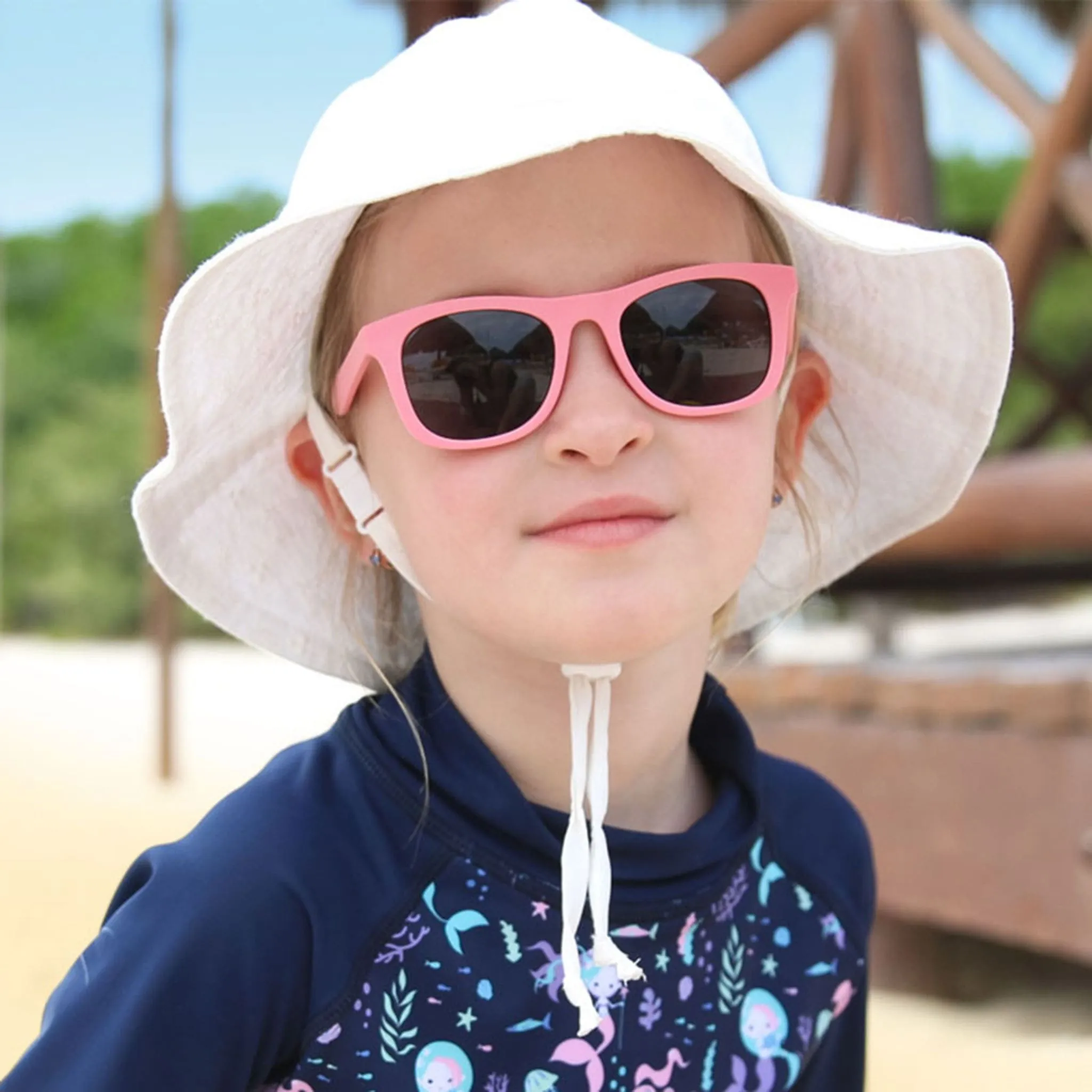 Jan & Jul Lunette de Soleil Explorer Rose 2-6ans