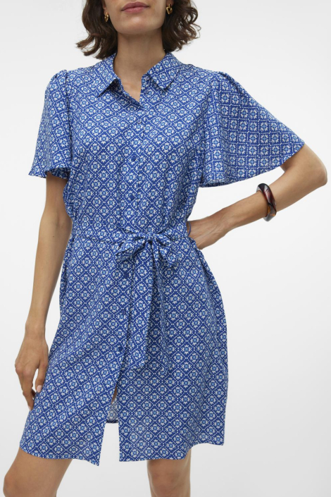 Vero Moda blauwe dames jurk