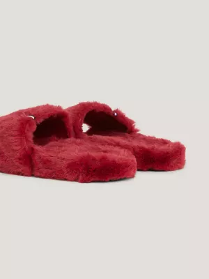 Chinelo de pele sintética
