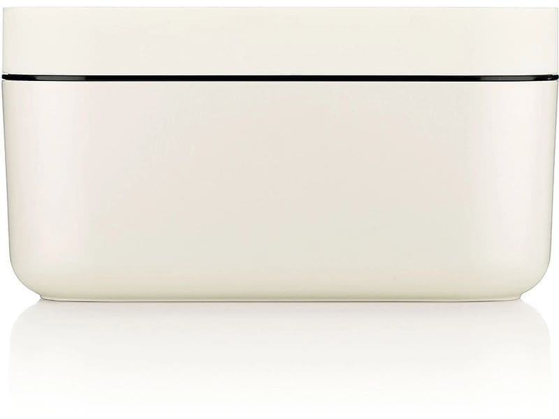Lékué Eiswürfelbox Weiss Eiswürfelschale mit dem Eisbox zur Herstellung und Aufbewahrung von Eiswürfeln