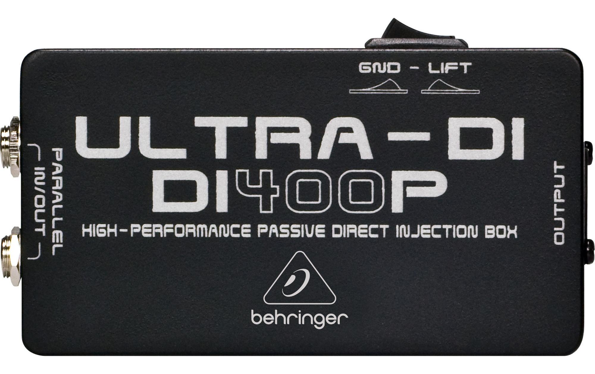 DI-Box Ultra-DI DI400P1-Kanal-Passiv-DI-Box