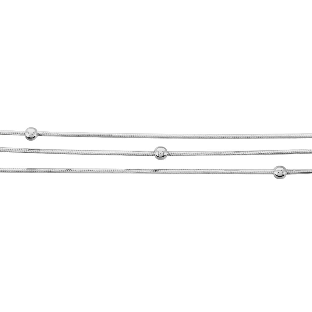 Bracelet Giorgia Argent Blanc