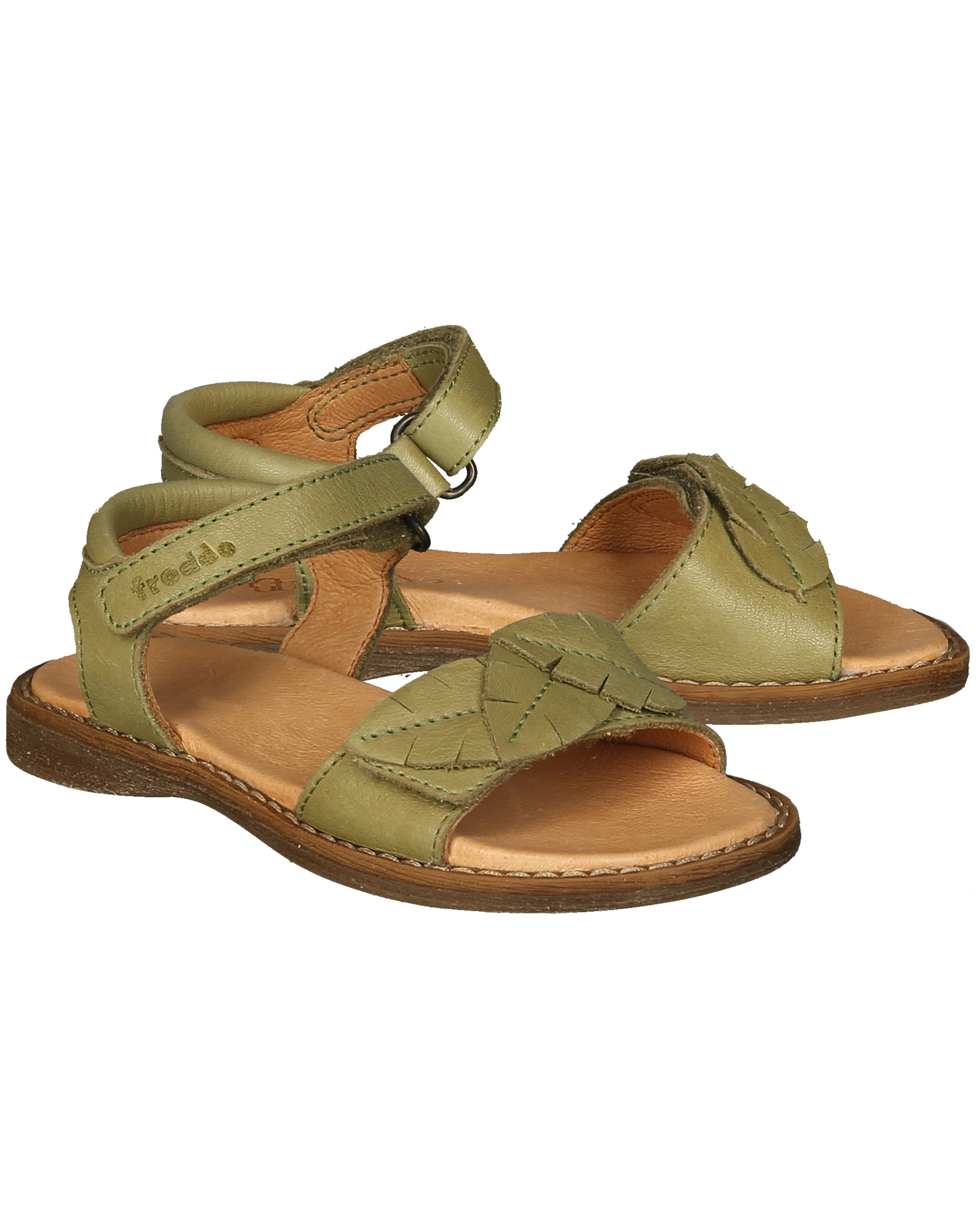 Sandale LORE LEAVES in olive