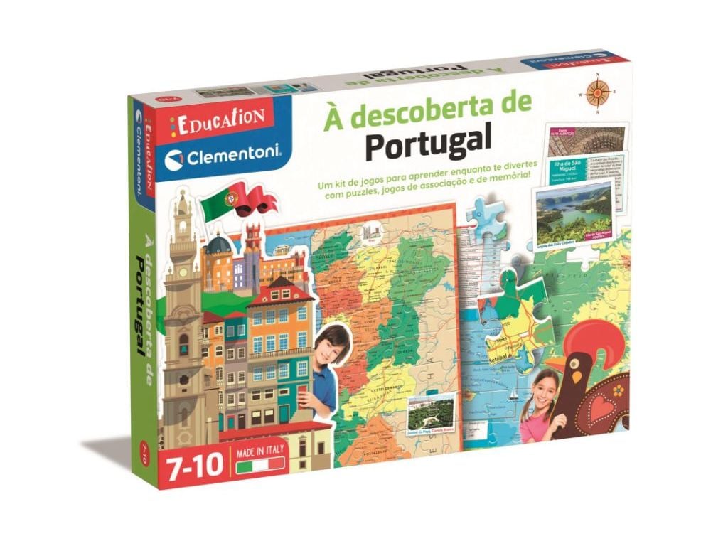 JOGO À DESCOBERTA DE PORTUGAL CLEMENTONI