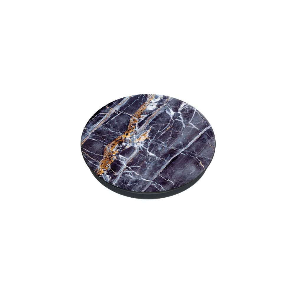 PopGrip Basic Finger Griff Halterung für Smartphones / Tablets (70083) - Gold On Dark Marble