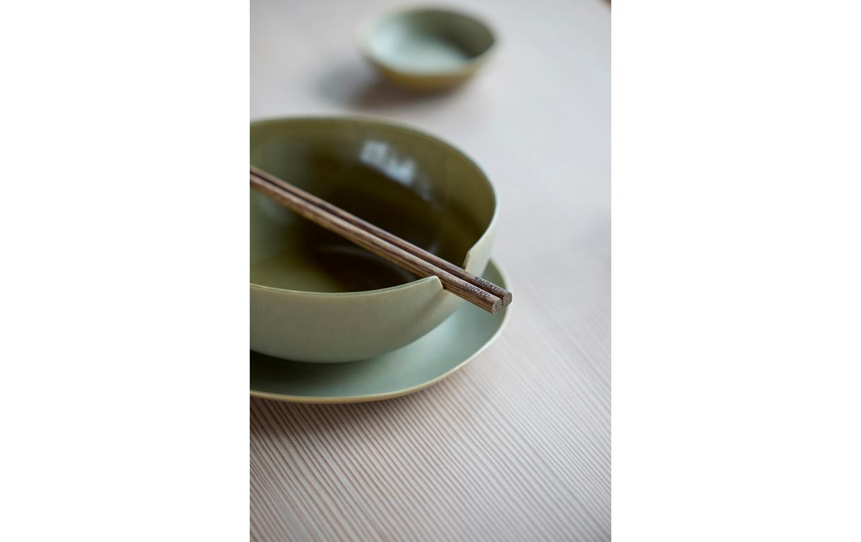 Saucenschale Shoku 9 cm, 6 Stück, GrünSchalen-Set aus Steinzeug