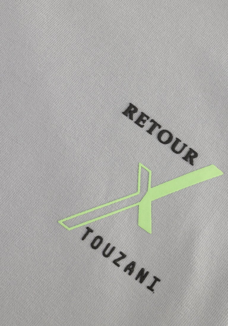 RETOUR grijze retour t-shirt captian