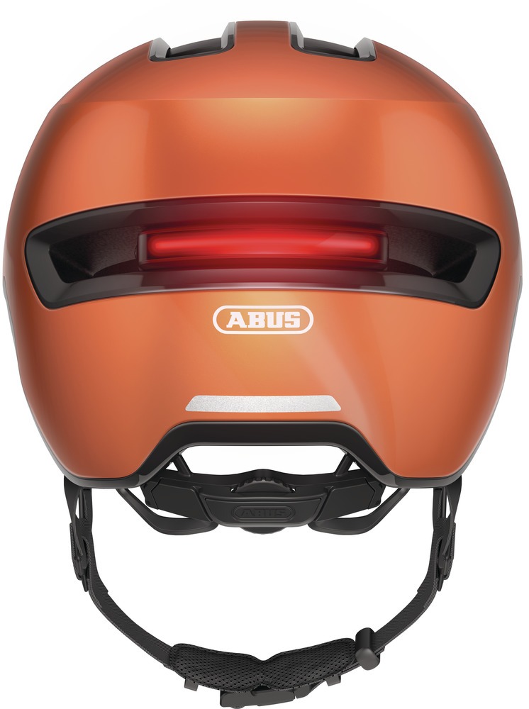 ABUS HUD-Y ACE cykelhjelm LED Goldfish Orange