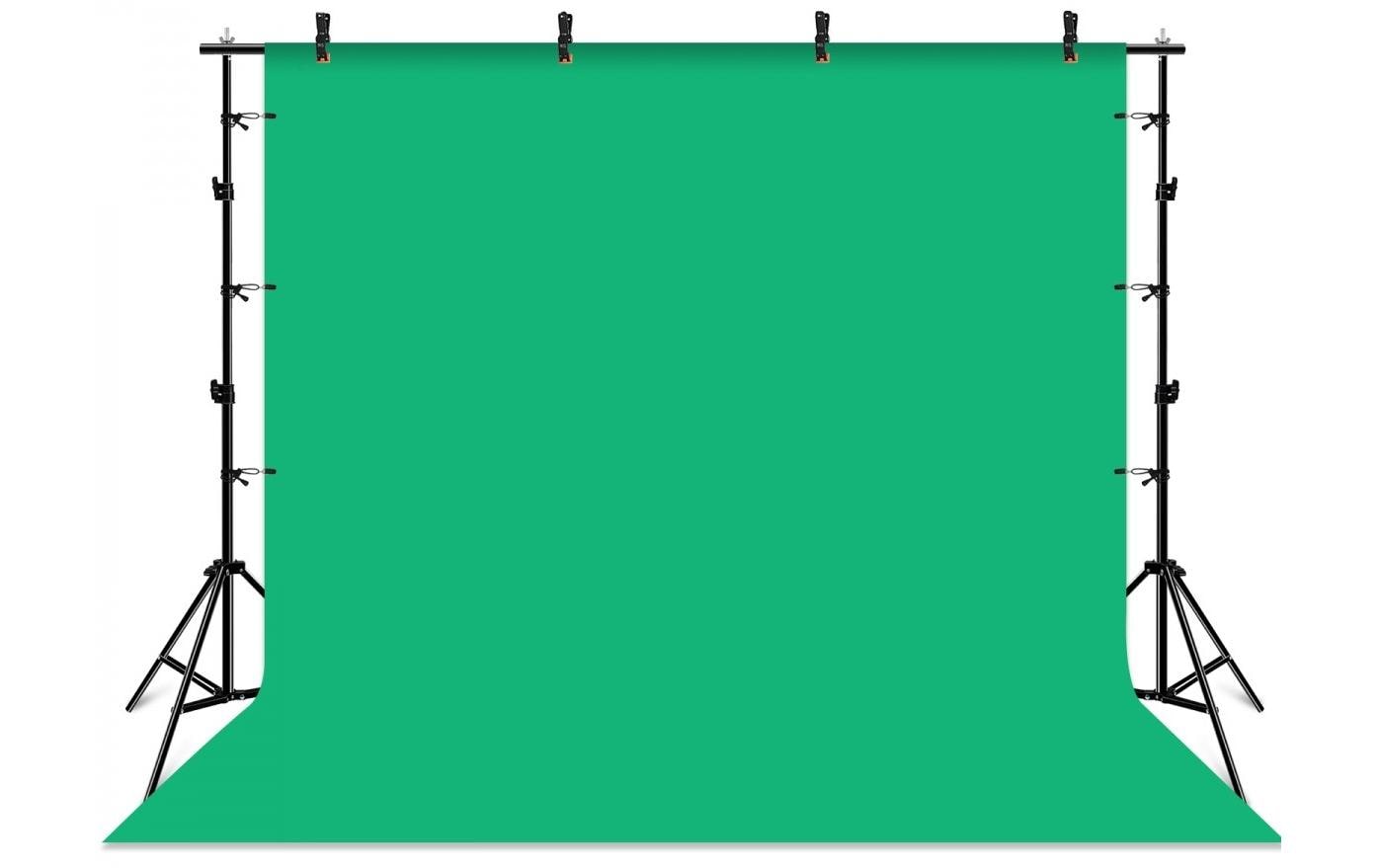 Hintergrundsystem Kit 2x3 Meter Green ScreenLeichtes, langlebiges und portables Hintergrundsystem