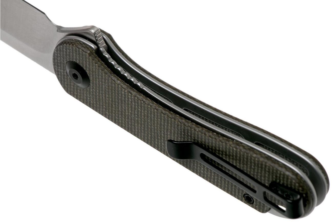 Civivi Elementum C907T Dark Green Micarta zakmes