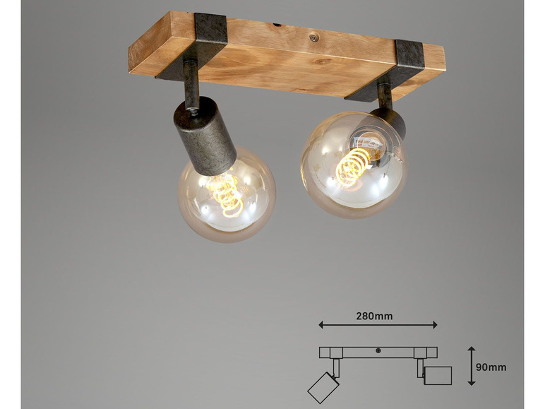 Wand- en plafondlamp