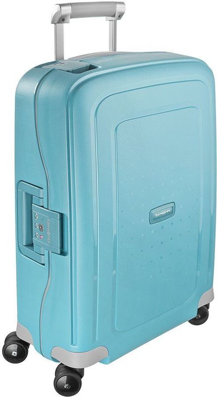 Samsonite - S'Cure Spinner - Handbagage Koffer - Aqua Blue - 55 cm